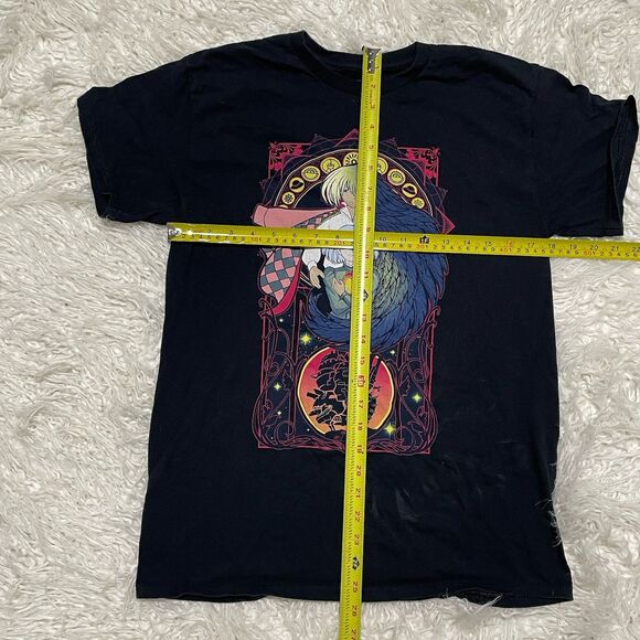 Howl's Moving Castle Trio Sophie Calcipher Studio Ghibli Vintage T-Shirt M 2004 - Picture 2 of 3